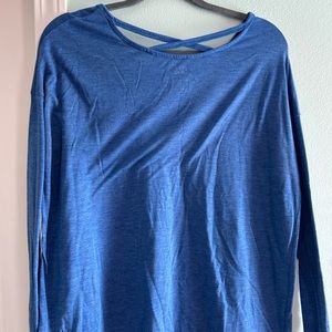 Blue long sleeve shirt